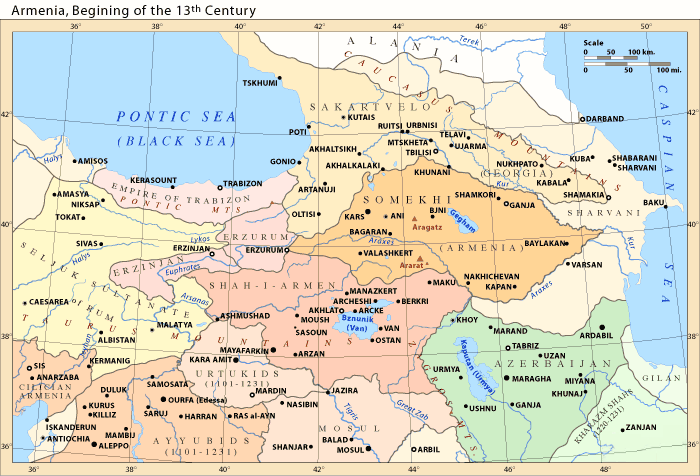 File:Armenia, beginning of the 13th Century.png