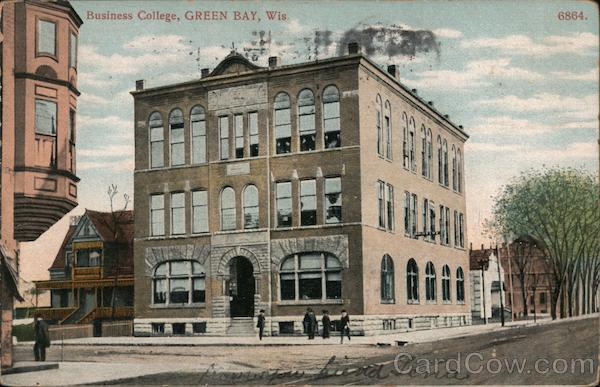 File:Green Bay Business College 1908 postcard.png