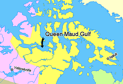 File:Map indicating Queen Maud Gulf, Nunavut, Canada.png