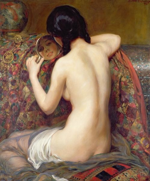 File:Albert Henry Collings, 1919 - A reflection.jpg