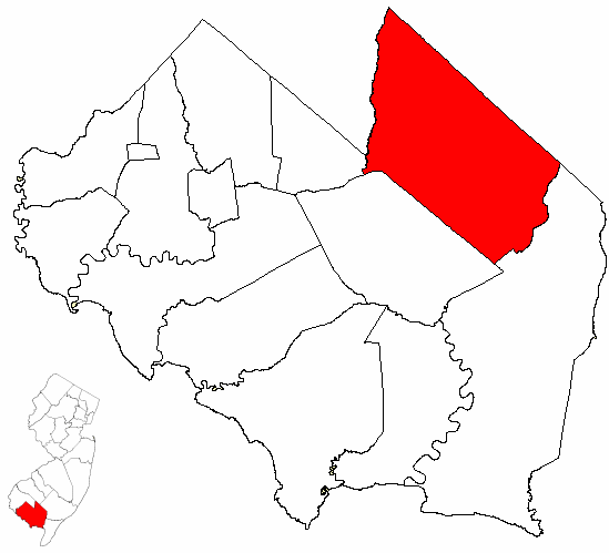 File:Map of Cumberland County highlighting Vineland.png