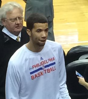 File:Michael Carter-Williams in 76ers warm-up shirt.jpg