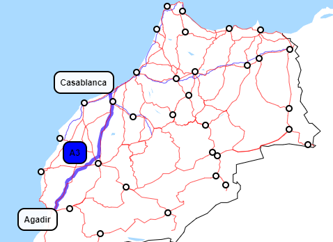 File:Morocco A3 road map.png