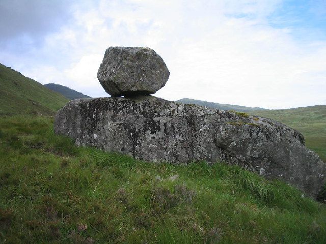 File:Perched boulder - geograph.org.uk - 28858.jpg