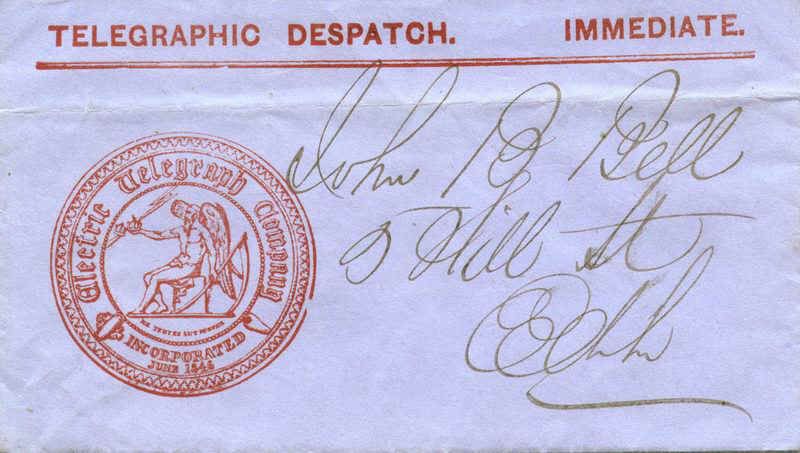 File:Electric Telegraph Company document.JPG