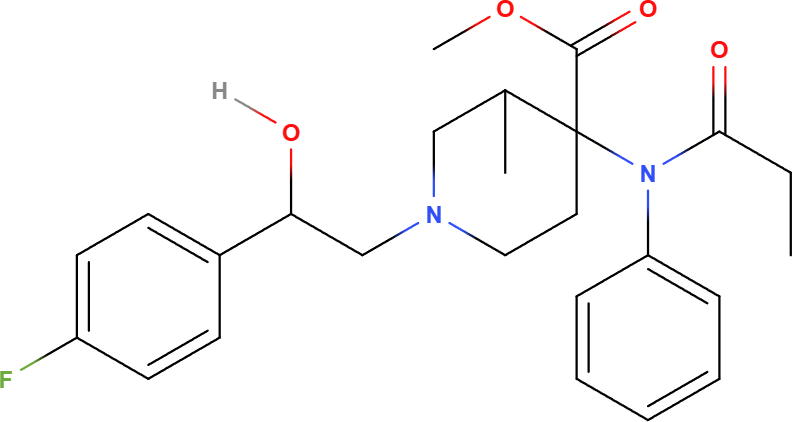 File:4"-Fluoroohmecarfentanil.png