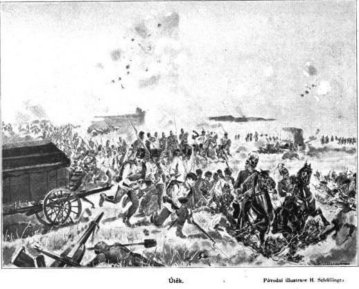 File:Rout from Battle of Koeniggraetz Schuellinger.jpg