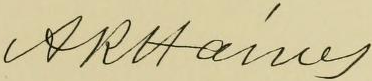 File:Signature of Albert R. Haines (1891) (cropped).png