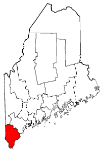 File:Map of Maine highlighting York County.png