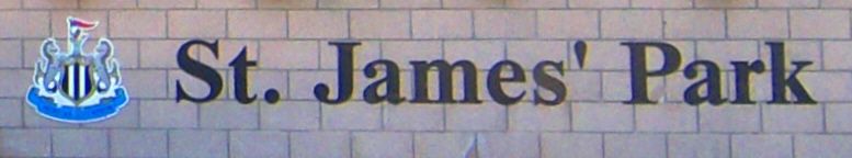 File:St. James Park sign Newcastle.jpg