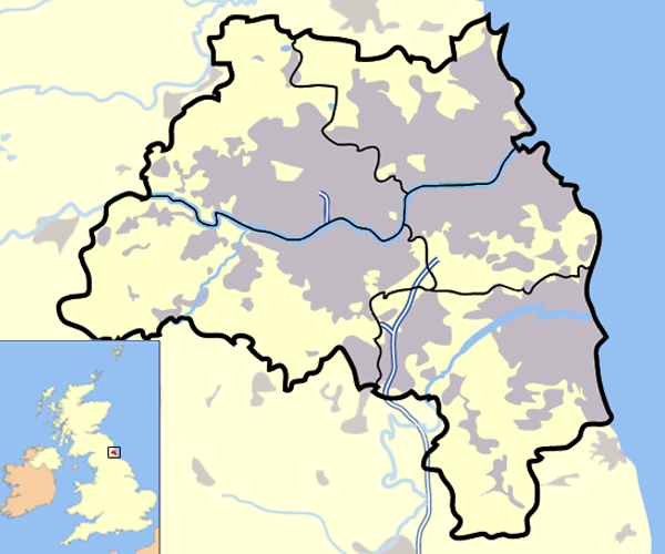 File:Tyne and Wear outline map with UK.png