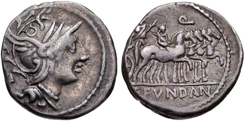 File:Gaius Fundanius, denarius, 101 BC, RRC 326-1.jpg