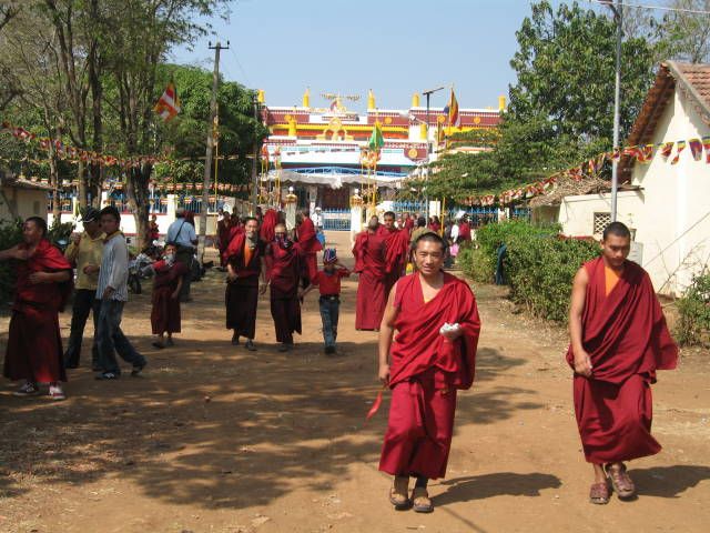 File:Tibetan Monastery nr Hunsur.jpg