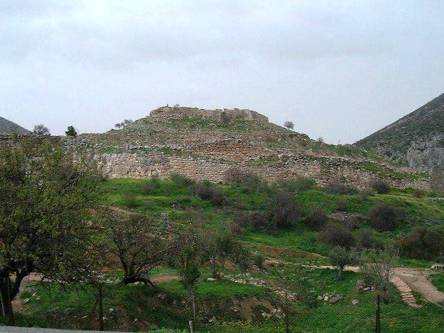 File:The acropolis at Mycenae, Dec. 2001.jpg