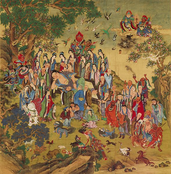 File:Parinirvana of the Buddha (Shuntokuji Nagasaki).jpg