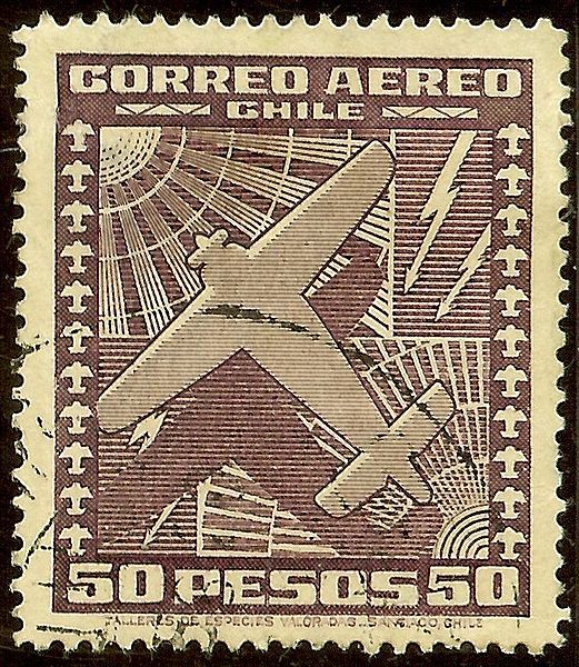 File:Chile Airmail stamp 50p 1935 issue.jpg