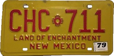 File:New Mexico license plate, 1979.png