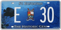 File:2007 license plate Saint Eustatius.png