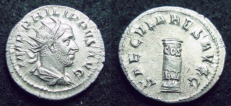 File:Antoninianus Philip - Philip.jpg