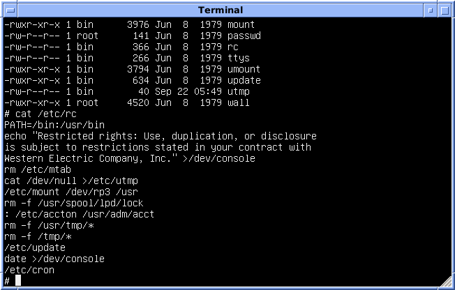 File:Version 7 UNIX SIMH PDP11 Etc Rc.png