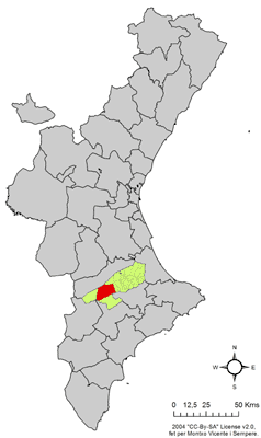 File:Localització d'Ontinyent respecte del País Valencià.png