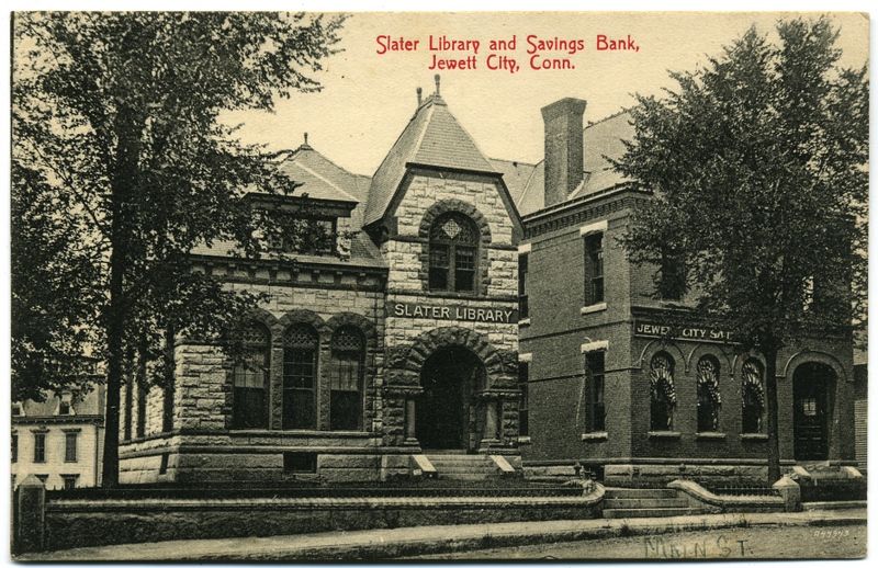 File:PostcardSlaterLibraryEtcJewettCity1908.jpg