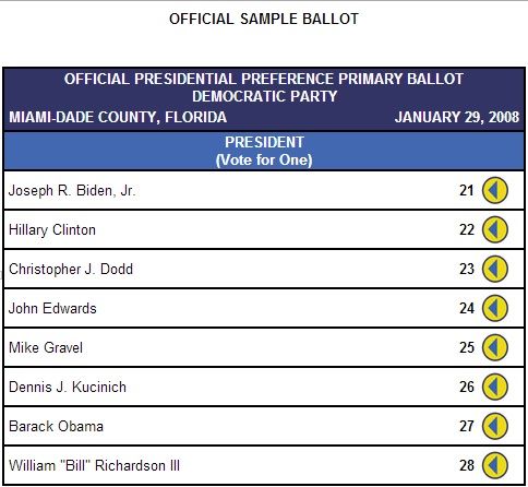 File:2008 Miami-Dade Dem Primary ballot.jpg