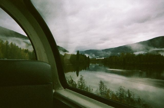 File:Lake and mountains from train.JPG