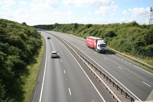 File:A1 traffic - geograph.org.uk - 930015.jpg