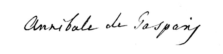 File:Firma di Annibale De Gasparis.jpg