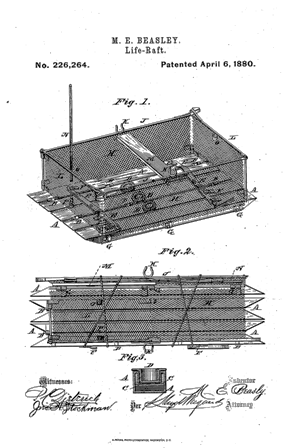 File:Maria Beasley Life Raft patent 1880.png