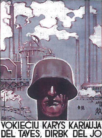 File:Nazi propaganda poster in Lithuania.png