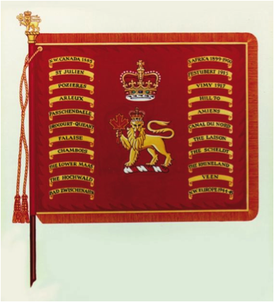 File:Governor General's Foot Guards Queens Colours.png