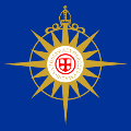 The compass rose flag of the Anglican Communion