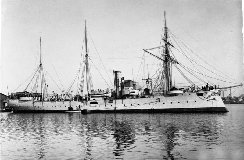 File:Bundesarchiv Bild 134-C0105, SMS "Geier", Kleiner Kreuzer.jpg