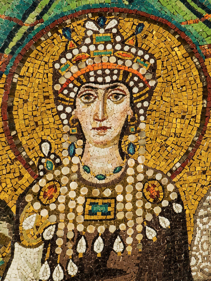 File:Empress Theodora mosaic detail (cropped).png