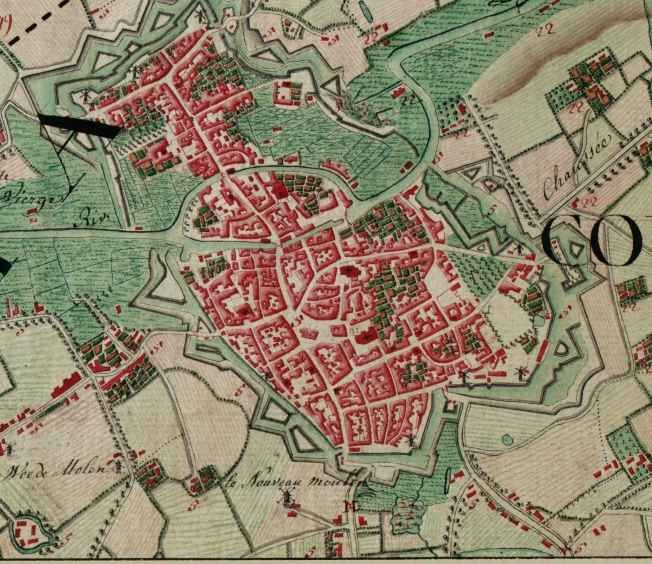 File:Kortrijk, Belgium ; Ferraris Map.jpg