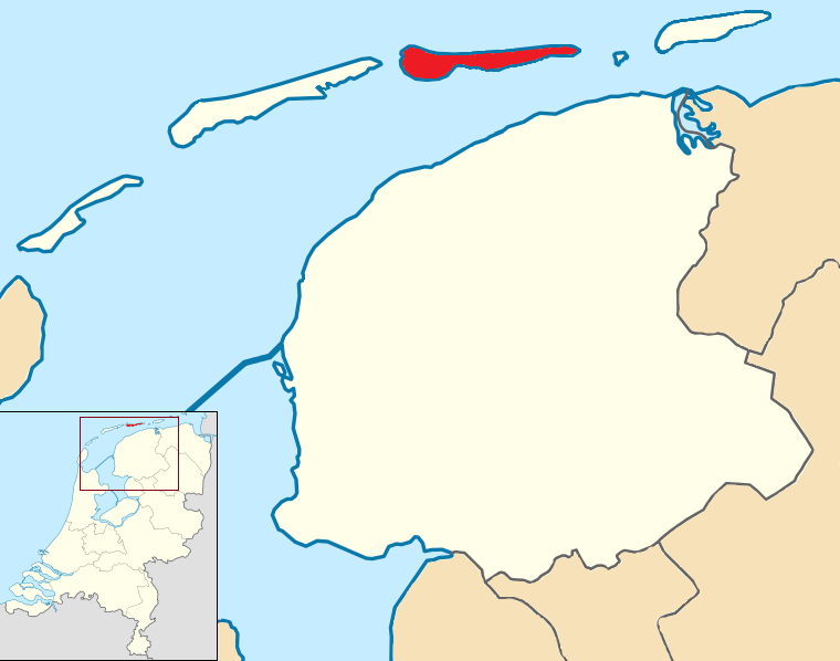 File:Ameland locator map municipality NL 2018.png