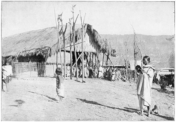 File:Chief's House in Lushai Village.jpg