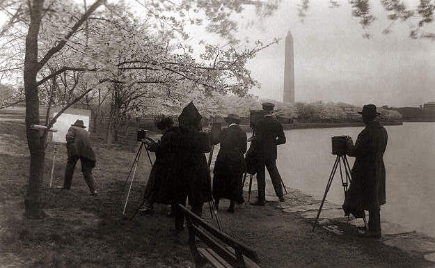 File:Tidal Basin photographers and painter.jpg