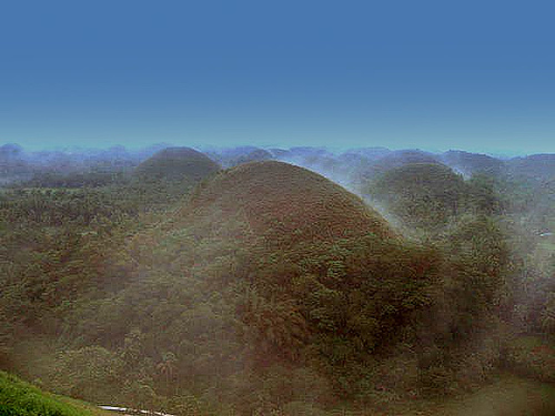 File:Fog Covers Chocolate Hills.png