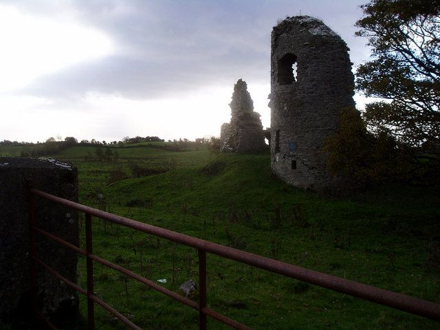 File:Ballylahan Castle - geograph.org.uk - 505506.jpg