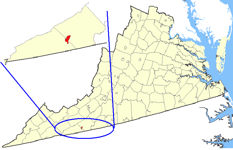 File:Map showing Galax city, Virginia.png