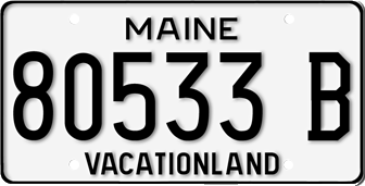 File:Maine license plate, 1979.png