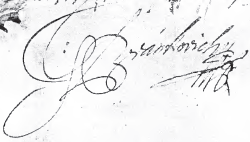 File:Signature of Đorđe Branković, 1689.png