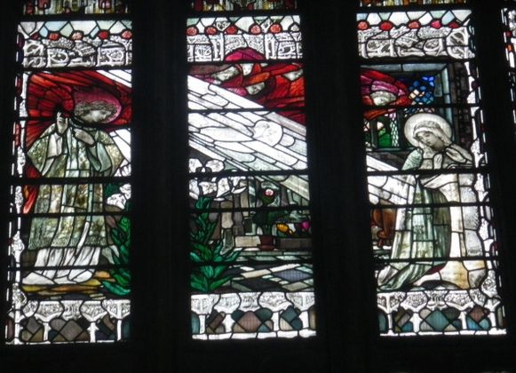 File:Annunciation scene in Lady Chapel. Gloucester.JPG