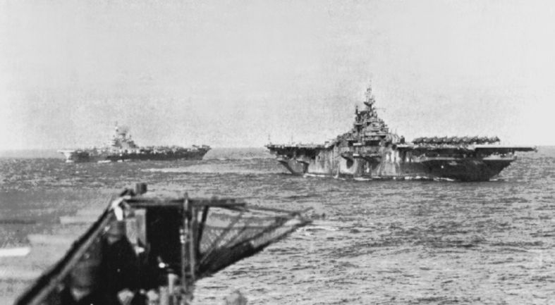 File:USS Randolph (CV-15) off Japan 1945.jpg