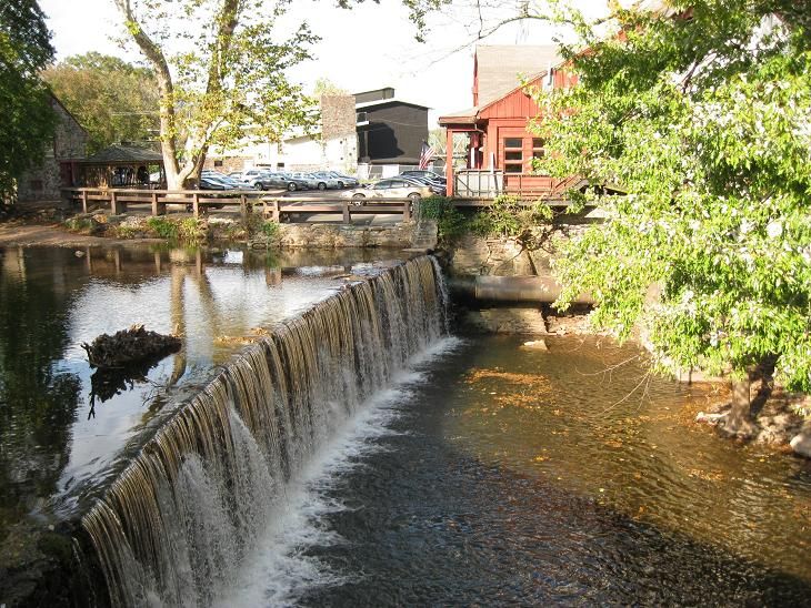 File:New Hope PA Falls and Millpond.jpg