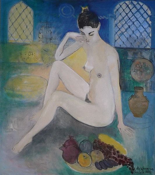 File:Oriental Mativ 2004 Oil on Canvas 90cmx80cm.jpg