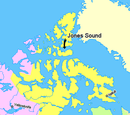 File:Map indicating Jones Sound, Nunavut, Canada.png